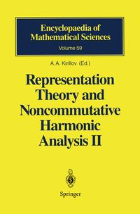 Produktbild: Representation Theory and Noncommutative Harmonic Analysis II