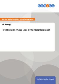 Produktbild: Wertorientierung und Unternehmenswert