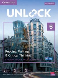 Produktbild: Unlock Level 5 Reading, Writing and Critical Thinking Student's Book with Digital Pack