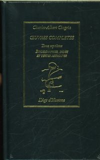 Produktbild: Oeuvres compl&egrave;tes tome VII