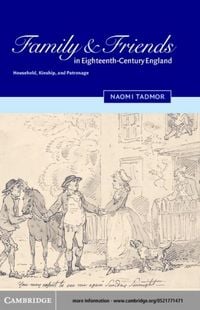 Produktbild: Family and Friends in Eighteenth-Century England