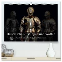 Produktbild: Historische R&uuml;stungen und Waffen (hochwertiger Premium Wandkalender 2026 DIN A2 quer), Kunstdruck in Hochglanz
