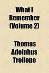 Produktbild: What I Remember (Volume 2)