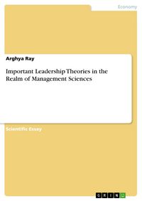 Produktbild: Important Leadership Theories in the Realm of Management Sciences