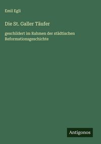 Produktbild: Die St. Galler T&auml;ufer