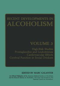 Produktbild: Recent Developments in Alcoholism