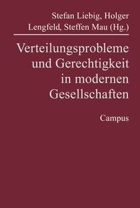 Produktbild: Verteilungsprobleme und Gerechtigkeit in modernen Gesellschaften
