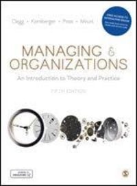 Produktbild: Clegg, S: Managing and Organizations