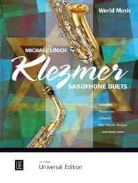 Produktbild: Klezmer Saxophone Duets f&uuml;r 2 Saxophone (AA/AT)