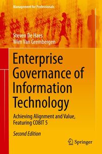 Bild vom Artikel Enterprise Governance of Information Technology vom Autor Steven De Haes