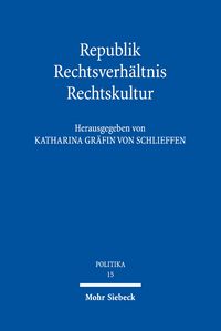 Produktbild: Republik - Rechtsverh&auml;ltnis - Rechtskultur
