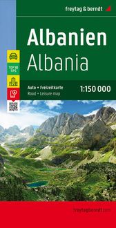 Bild vom Artikel Albanien, Straßen- und Freizeitkarte 1:150.000, freytag & berndt vom Autor 