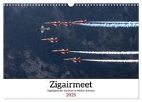 Produktbild: Zigairmeet Airshow Hightlights Kalender (Wandkalender 2025 DIN A3 quer), CALVENDO Monatskalender
