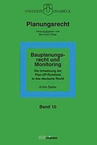 Produktbild: Bauplanungsrecht und Monitoring