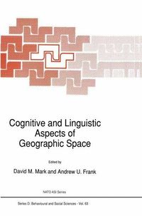 Produktbild: Cognitive and Linguistic Aspects of Geographic Space