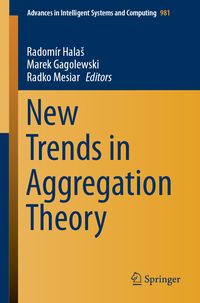 Produktbild: New Trends in Aggregation Theory