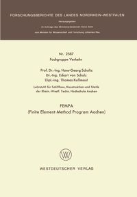 Produktbild: FEMPA (Finite Element Method Program Aachen)