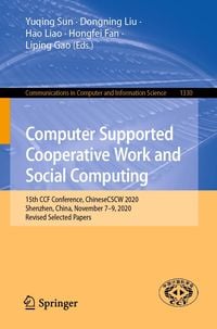 Produktbild: Computer Supported Cooperative Work and Social Computing