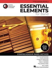 Produktbild: Essential Elements for Band Percussion/Keyboard Book 2 with Eei Access Percussion and Keyboard Method Songbook and Sheet Music for School Band Students and Teachers Comprehensive Band Method