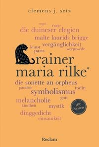 Produktbild: Rainer Maria Rilke. 100 Seiten