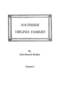Produktbild: Southside Virginia Families, Volume I
