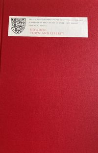 Produktbild: A History of the County of York: East Riding
