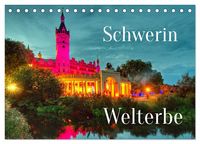 Produktbild: Schwerin - Welterbe (Tischkalender 2026 DIN A5 quer), CALVENDO Monatskalender