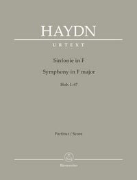 Produktbild: Sinfonie in F Hob. I:67