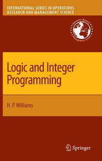Produktbild: Logic and Integer Programming
