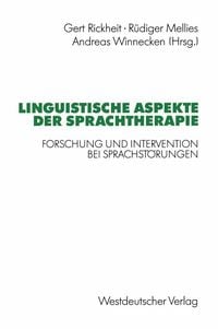 Produktbild: Linguistische Aspekte der Sprachtherapie