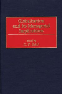 Produktbild: Globalization and Its Managerial Implications