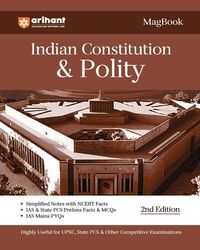 Produktbild: Arihant Magbook Indian Constitution & Polity for UPSC Civil Services IAS Prelims / State PCS & other Competitive Exam | IAS Mains PYQs