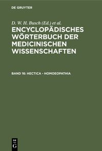 Produktbild: Hectica - Homoeopathia