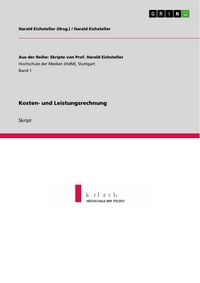 Produktbild: Kosten- und Leistungsrechnung