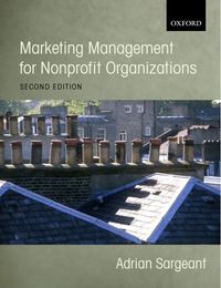Produktbild: Marketing Management for Nonprofit Organizations