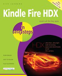 Produktbild: Kindle Fire HDX in easy steps