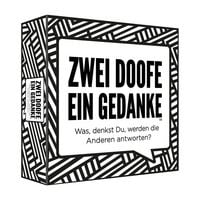 Produktbild: Pegasus - Zwei Doofe ein Gedanke - Hier gleicht keine Runde der Anderen, Kartenspiel