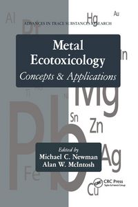 Produktbild: Metal Ecotoxicology Concepts and Applications