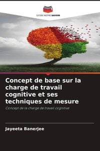 Produktbild: Concept de base sur la charge de travail cognitive et ses techniques de mesure