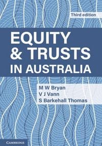 Produktbild: Equity and Trusts in Australia