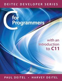 Produktbild: C for Programmers with an Introduction to C11