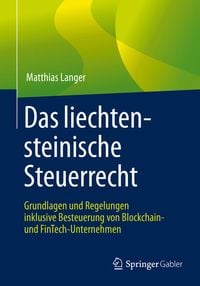 Produktbild: Das liechtensteinische Steuerrecht