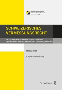 Produktbild: Schweizerisches Vermessungsrecht