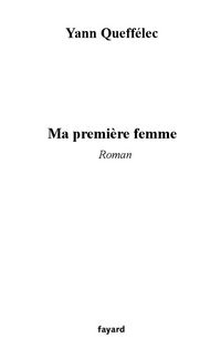 Produktbild: Ma premi&egrave;re femme