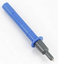 Produktbild: HT Instruments 404-IECB Bananenstecker 1009160 Bananenbuchse, Buchse 4 mm, Steckanschluss 4 mm CAT III 1000 V, CAT IV 600 V Blau 1 St.