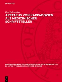 Produktbild: Aretaeus von Kappadozien als medizinischer Schriftsteller