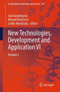 Produktbild: New Technologies, Development and Application VI