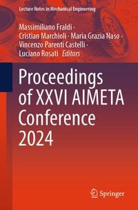 Produktbild: Proceedings of XXVI AIMETA Conference 2024