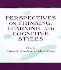 Produktbild: Perspectives on Thinking, Learning, and Cognitive Styles