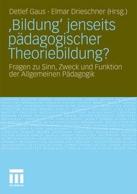 Produktbild: &sbquo;Bildung&lsquo; jenseits p&auml;dagogischer Theoriebildung?